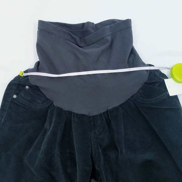 NWT Two Hearts Maternity Corduroy Bootcut Pants Dark Grey XL - Picture 4 of 10